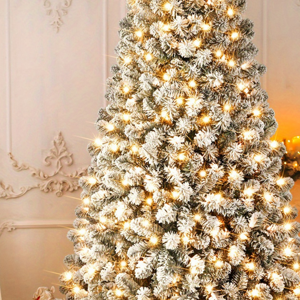 Künstlicher Weihnachtsbaum Schneeoptik PVC Rutschfest Dekobaum