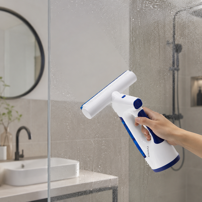 Kabelloser Fensterreiniger Wassertank Mikrofaser Sauger