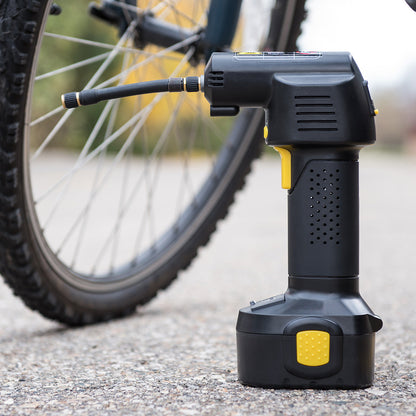 Kabelloser Reifenfüller Tragbarer Kompressor Automatische Abschaltung 4