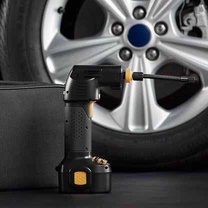 Kabelloser Reifenfüller Tragbarer Kompressor Automatische Abschaltung 7