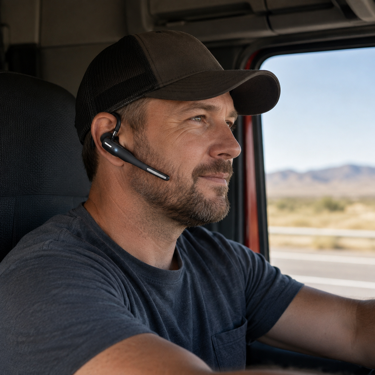 Kabelloses Headset Mit Mikrofon Bluetooth Verbindung