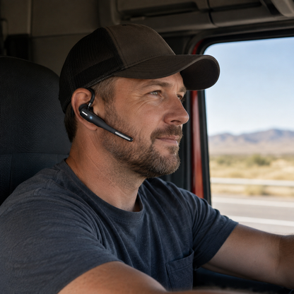 Kabelloses Headset Mit Mikrofon Bluetooth Verbindung