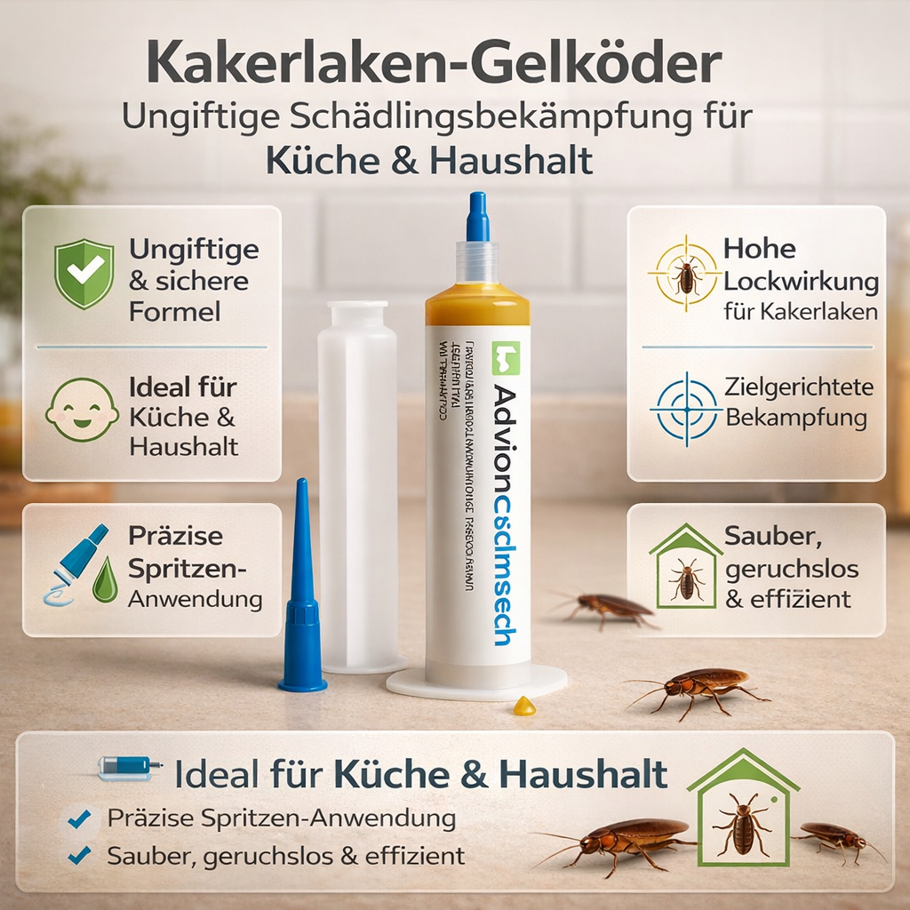 Cockroach Gel Bait Non-toxic Pest Control Kitchen