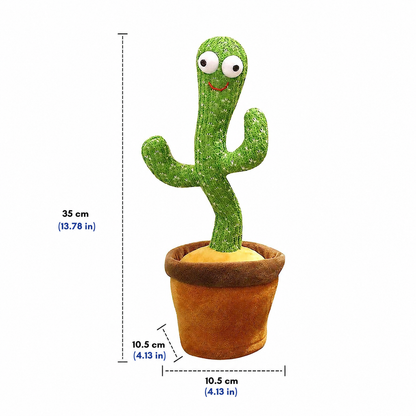 Jouet cactus dansant parlant musical pour enfants