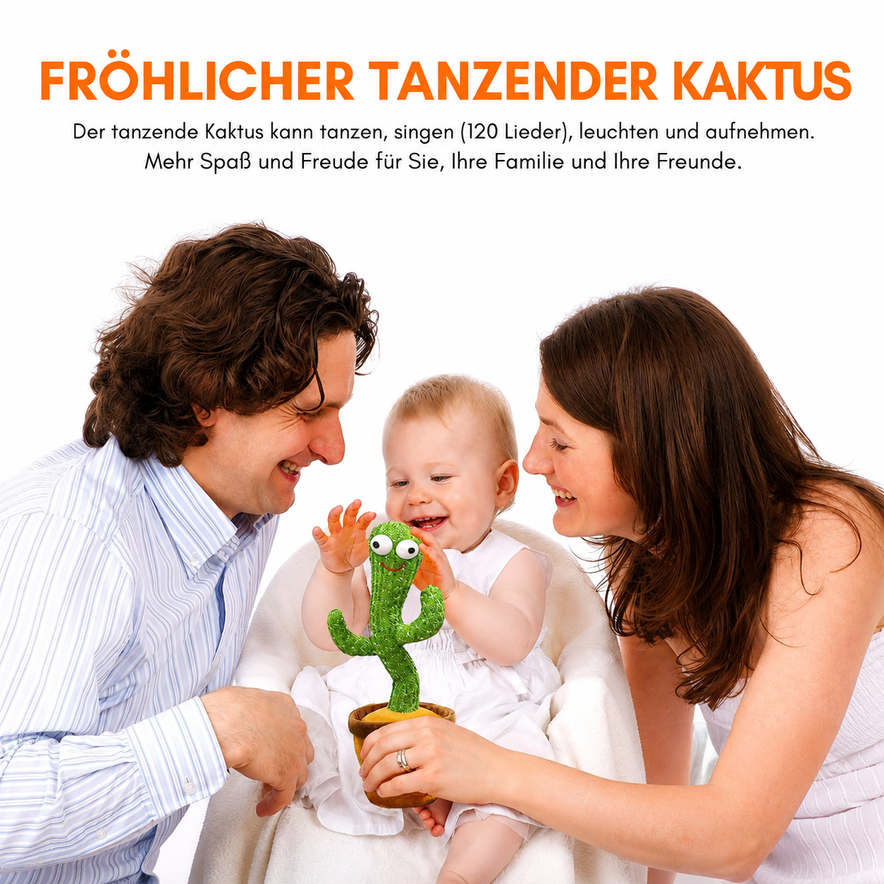 Jouet cactus dansant parlant musical pour enfants