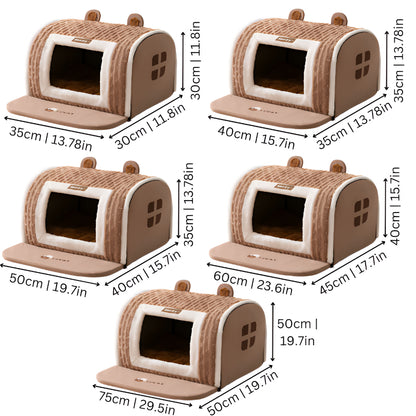 Cuccia per gatti Cuccia per animali domestici Tana accogliente Posto per dormire per animali domestici