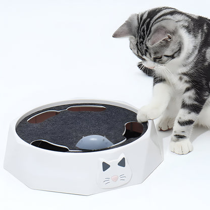 Cat toy scratching board interactive mouse game activity center