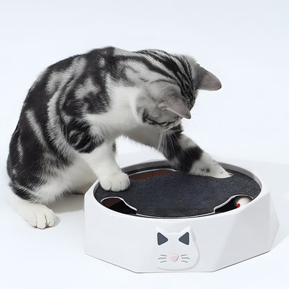 Cat toy scratching board interactive mouse game activity center