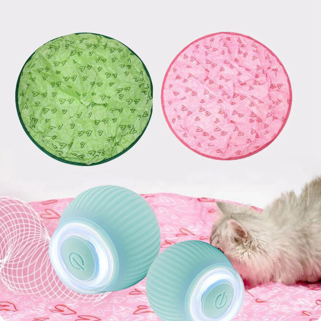 Cat Toy Interactive Play Ball Self-Rolling Movement Training