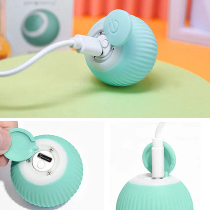 Cat Toy Interactive Play Ball Self-Rolling Movement Training