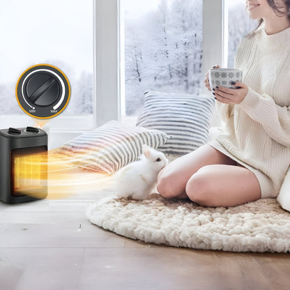 Ceramic Fan Heater Compact Fast Safe Warm