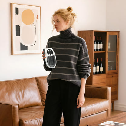 Keramik Heizlüfter Steckdose Kompakt Energieeffizient Leise