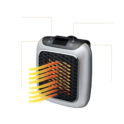 Ceramic Wall Heater Portable Energy Efficient Fast Heating