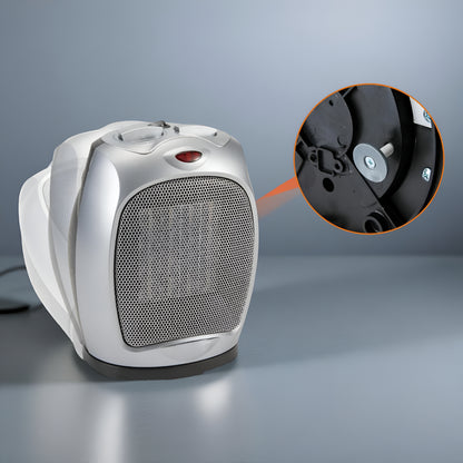 Ceramic Fan Heater Compact 1500W Quick Heating Safe Operation