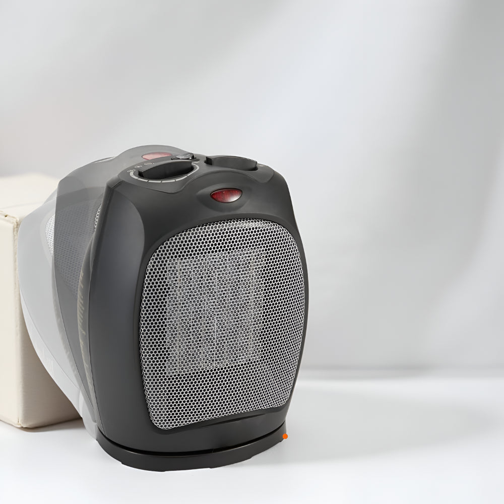 Ceramic Fan Heater Compact 1500W Quick Heating Safe Operation