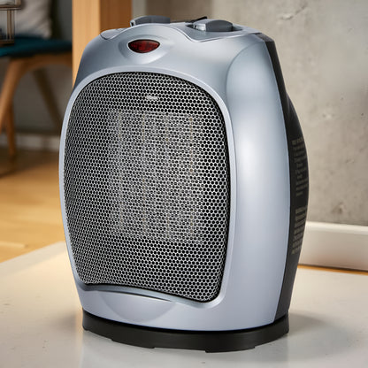 Ceramic Fan Heater Compact 1500W Quick Heating Safe Operation