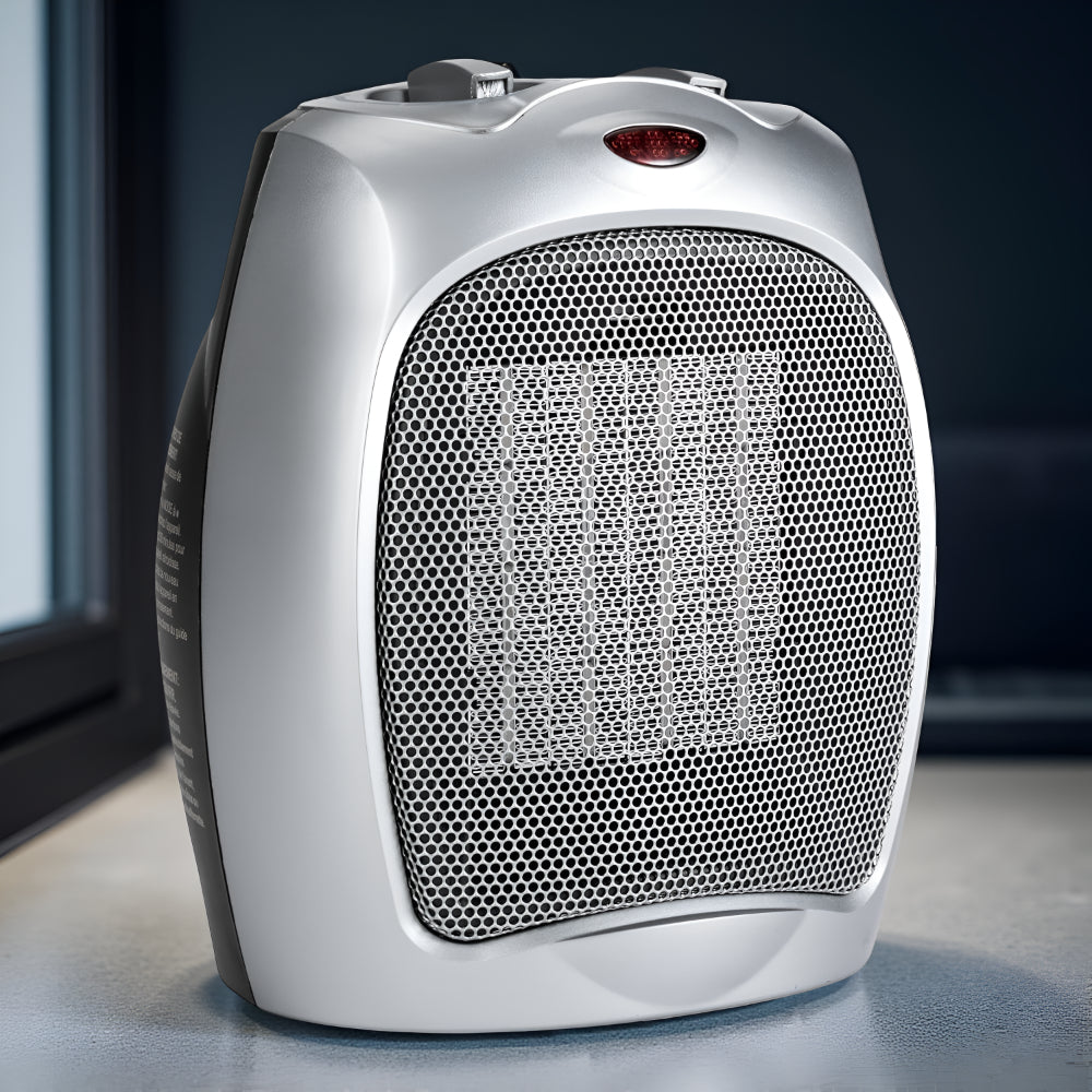 Ceramic Fan Heater Compact 1500W Quick Heating Safe Operation