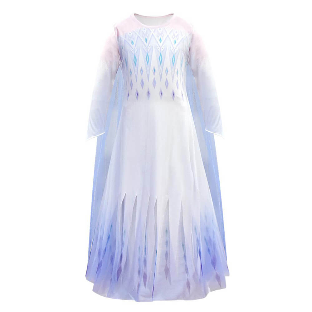 Kids Princess Dress Blue Tulle Costume