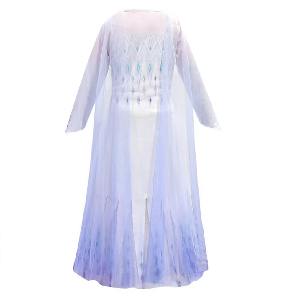 Kids Princess Dress Blue Tulle Costume