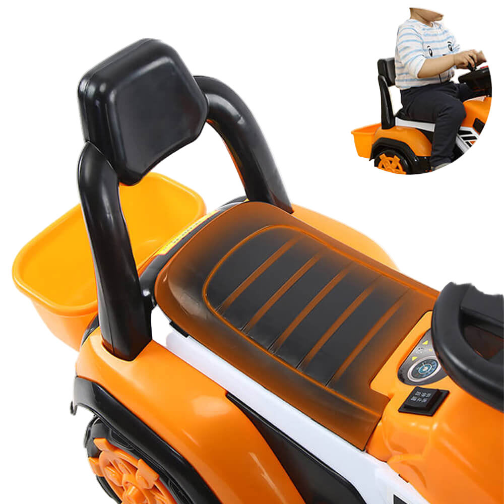 Kinder Elektrobagger 6V Sitzbagger Baggerfahrzeug mit Schaufel