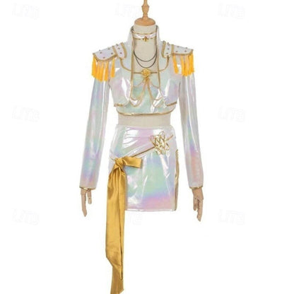 Costume olografico Kpop per bambine