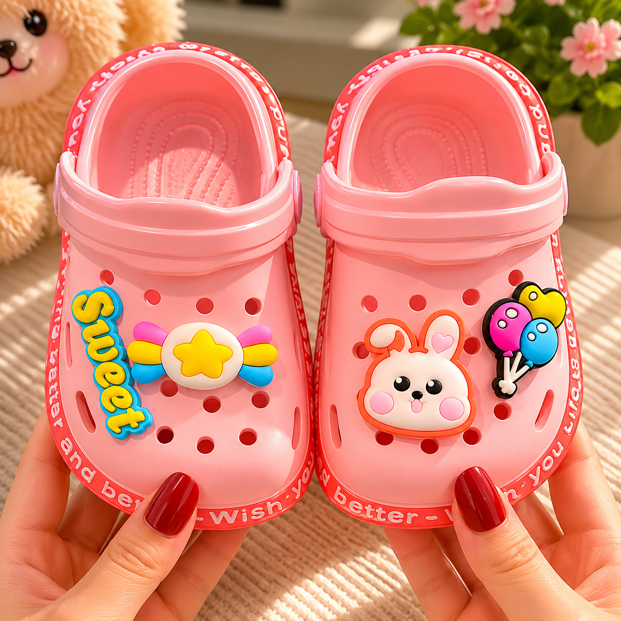 Sabots pour enfants, chaussons, chaussures à enfiler, sandales de loisirs