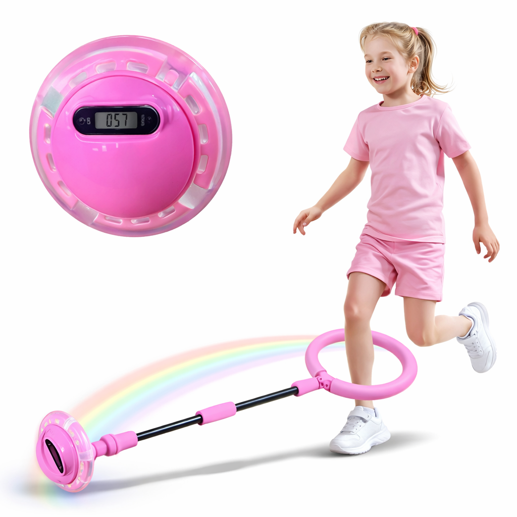 Kids Hopper Ball Game Foot Ring Ball Toy Outdoor