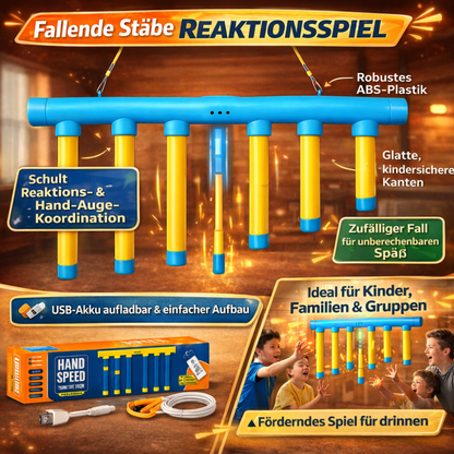 Children's Reaction Game Reflex Training Falling Stick Coordination Game