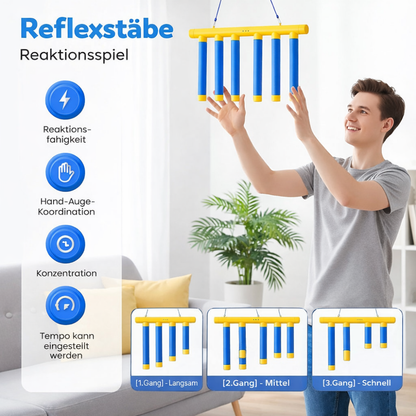 Children's Reaction Game Reflex Training Falling Stick Coordination Game