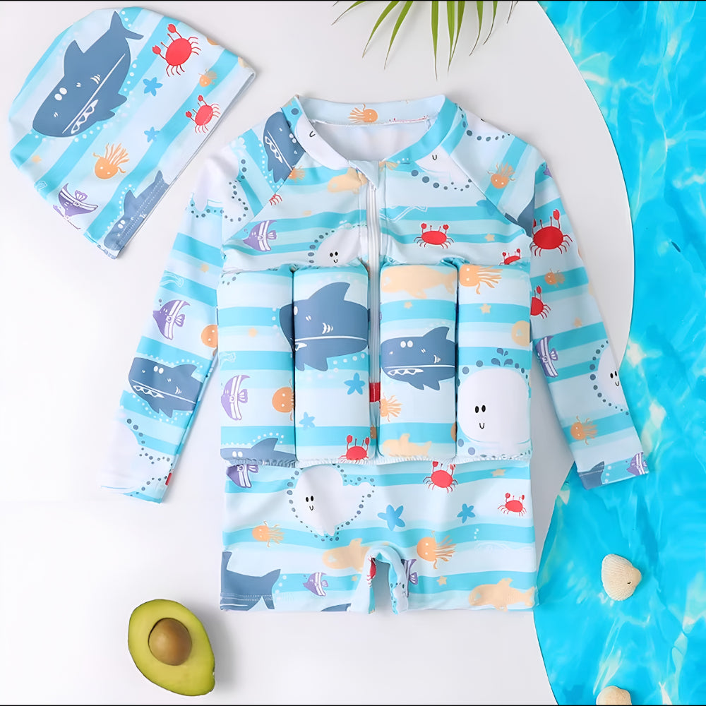 Gilet de natation pour enfants Maillot de bain flottant Vêtements de bain