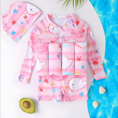Gilet de natation pour enfants Maillot de bain flottant Vêtements de bain