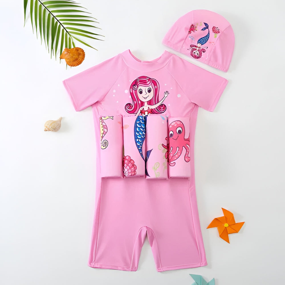 Gilet de natation pour enfants Maillot de bain flottant Vêtements de bain