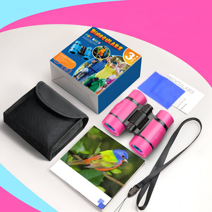 Children's Toy Binoculars 6x Magnification Outdoor Blue Robust