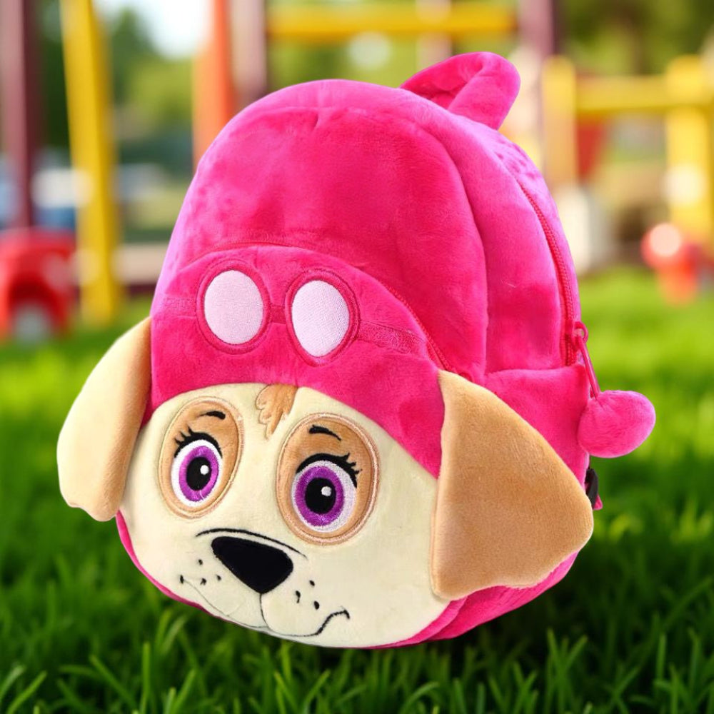 Kinder Tasche Plüsch Tiermotiv Weich Leicht Vorschule Rucksack