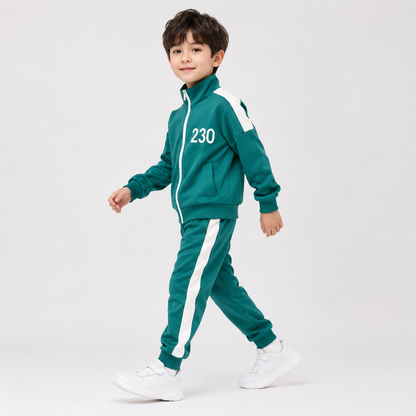 Children's Tracksuit Costume Tracksuit Kids' Costume Sporty Set