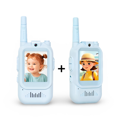 Children's Walkie Talkie Video Radio Rechargeable Set
