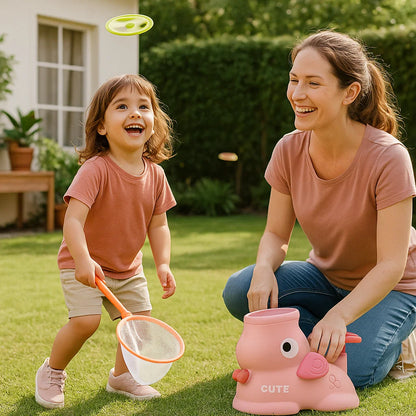Kids’ Frisbee Game Catapult Net Indoor Outdoor
