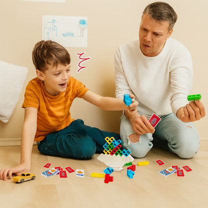 Children's Learning Game Balance Building Blocks Dexterity Game