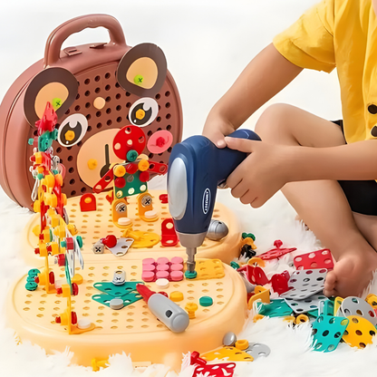 Kinder Spielzeug Montessori Konstruktionsset Lernspiel Kreativbau