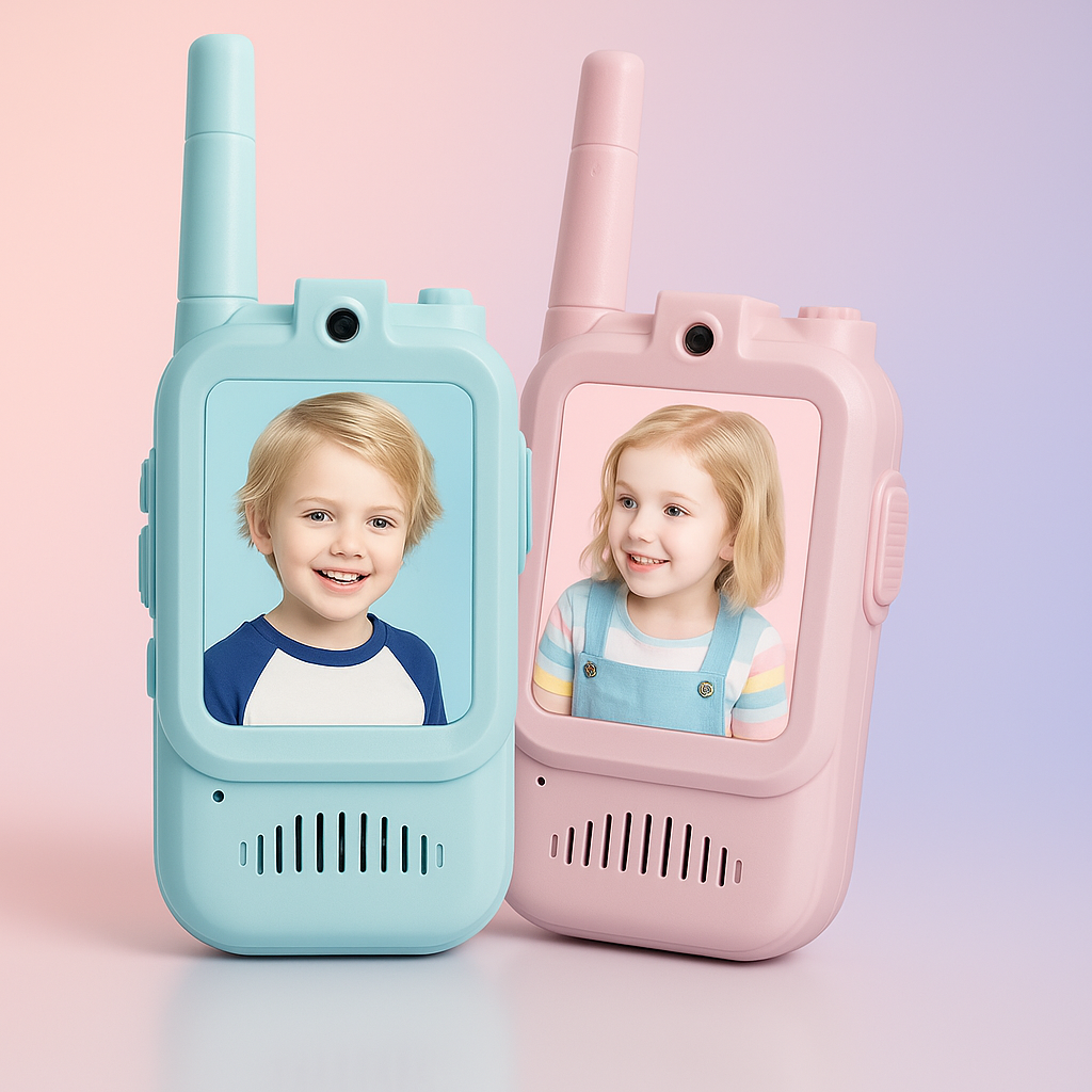 Kinder Video Walkie Talkie Geschenk Set Interkom Spielzeug