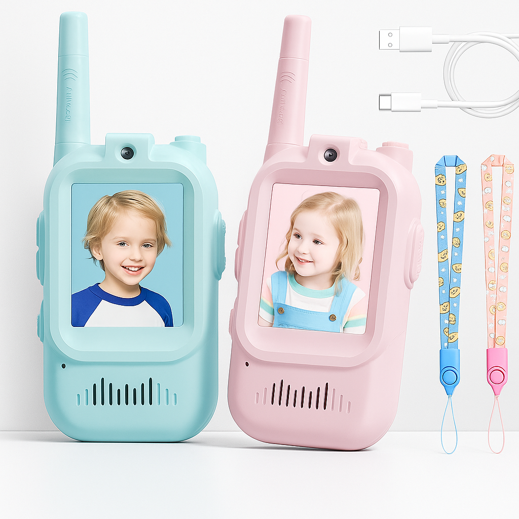 Kinder Video Walkie Talkie Geschenk Set Interkom Spielzeug