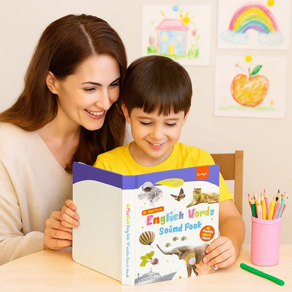 Children’s Book Learning Book English Interactive Sound Language Training