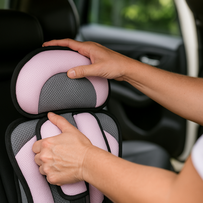 Child car seat travel seat foldable 5-point harness
