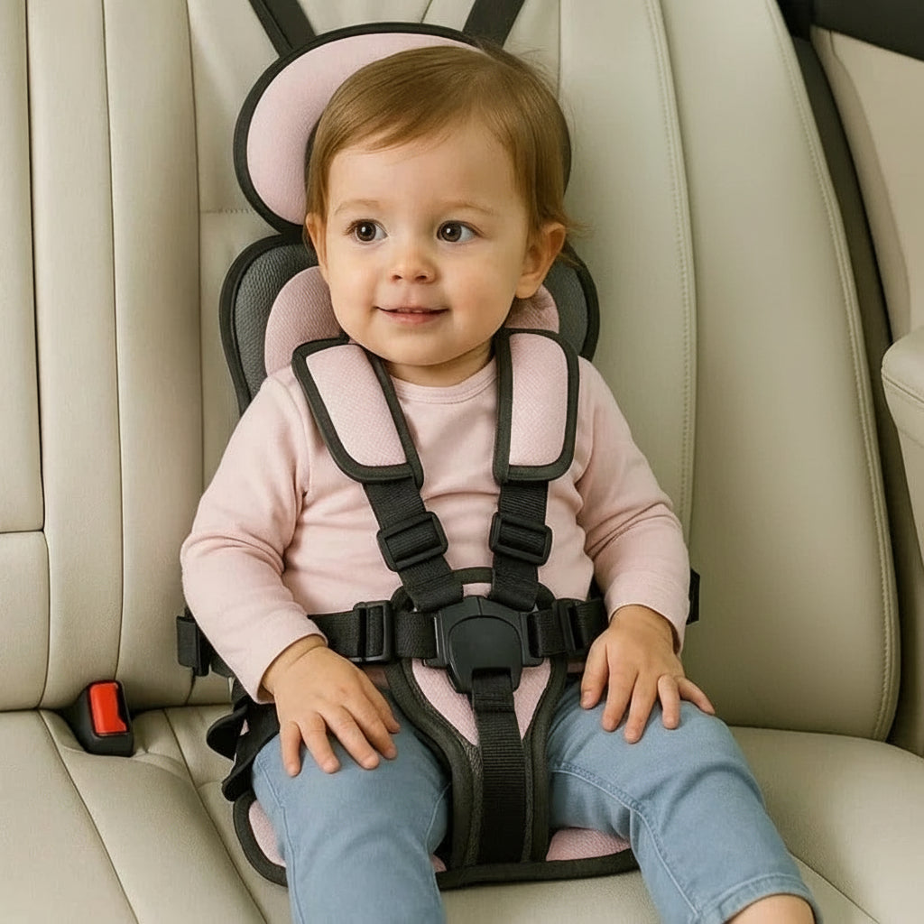 Kindersitz Kompakt Reise Autositz Tragbar Sicher Komfortabel4