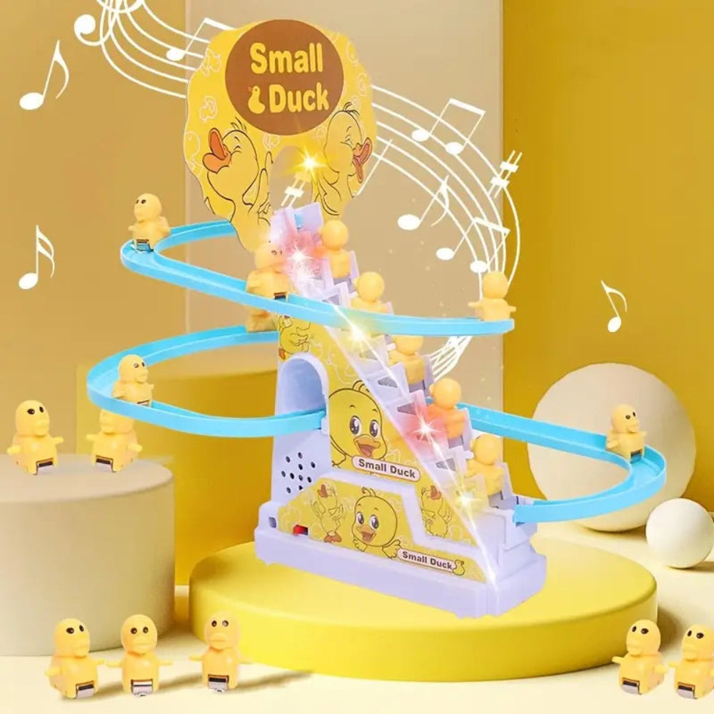 Giocattolo per bambini Scivolo Gioco educativo Anatra Movimento Musica Luce