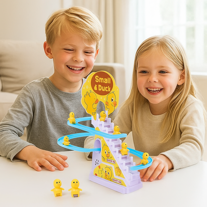 Giocattolo per bambini Scivolo Gioco educativo Anatra Movimento Musica Luce