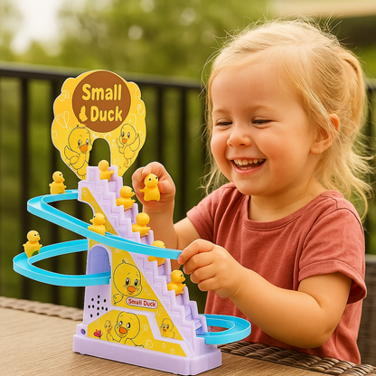 Giocattolo per bambini Scivolo Gioco educativo Anatra Movimento Musica Luce