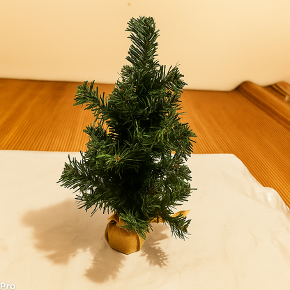 Kleiner Weihnachtsbaum Tischdekoration Kunststoff Pflanze