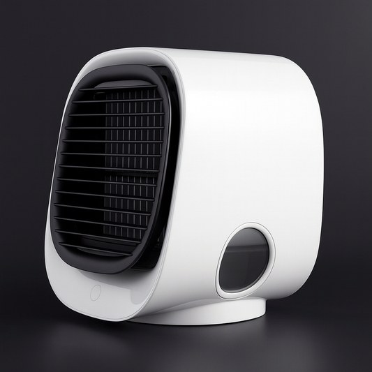 Klimagerät Mini Luftkühler Befeuchter Kompakt Tischgerät
