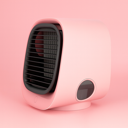 Klimagerät Mini Luftkühler Befeuchter Kompakt Tischgerät